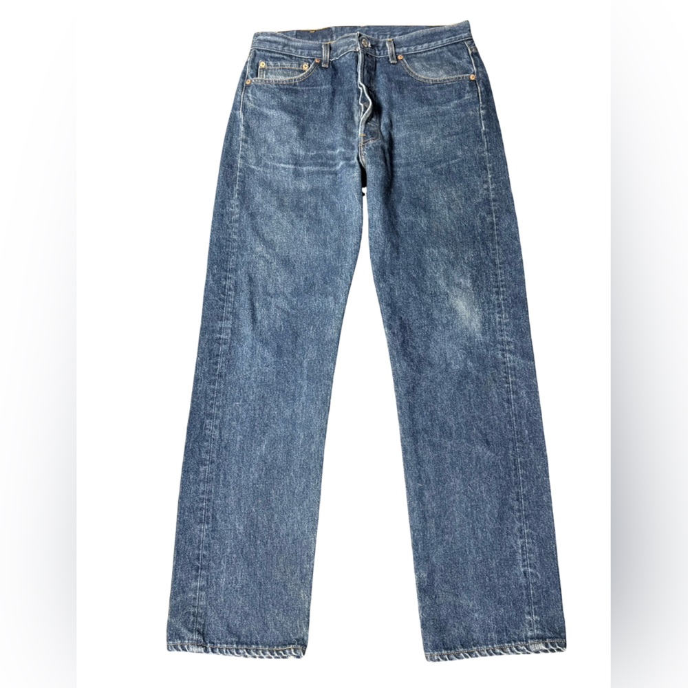 True Vintage 501xx Men's Denim Straight Blue Jeans size 36/36 100% Cotton
